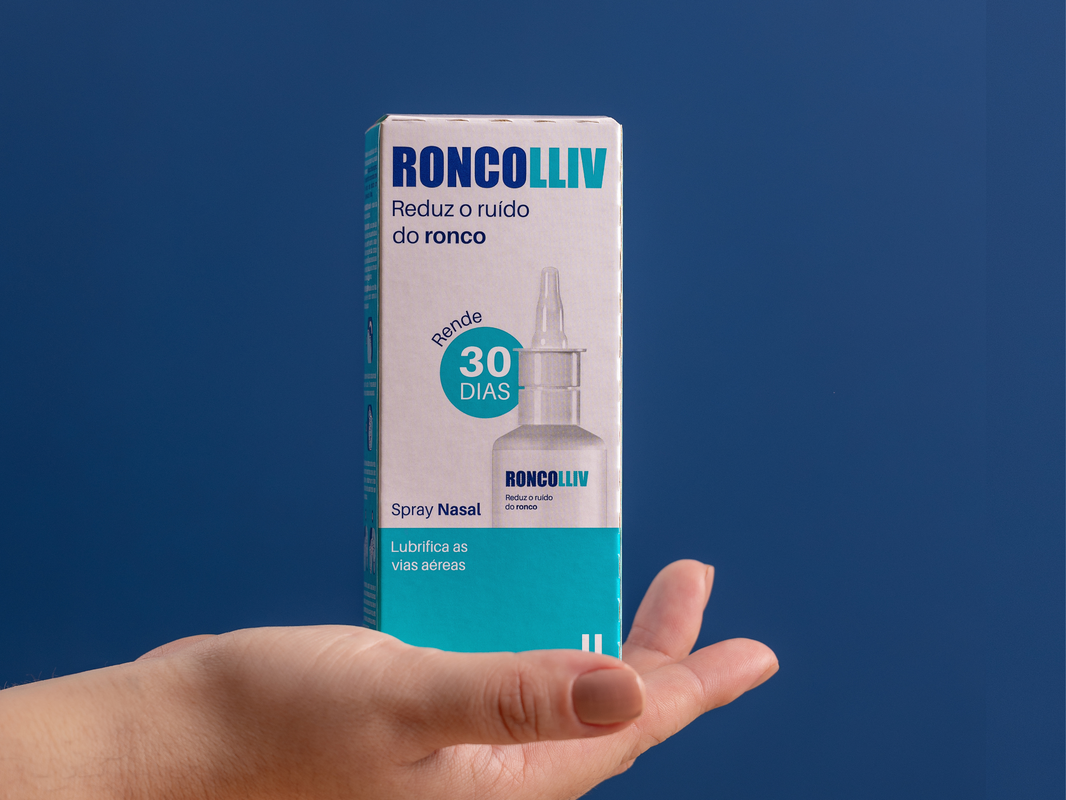Chegou Roncolliv: o primeiro tratamento para ronco do Brasil