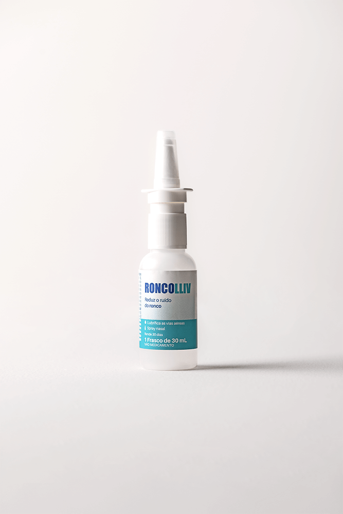 Roncolliv - Spray Nasal que reduz o ruído do Ronco 12un